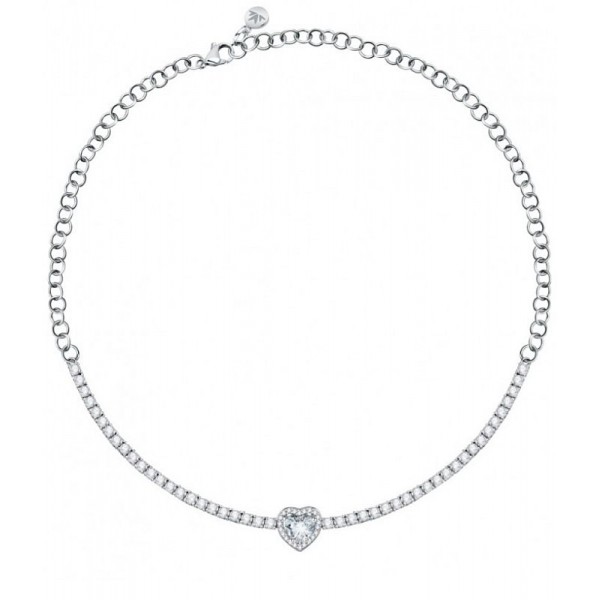 Morellato Tesori Womens Necklace in Silver SAVB17 Image of the Morellato Tesori Womens Necklace in Silver SAVB17