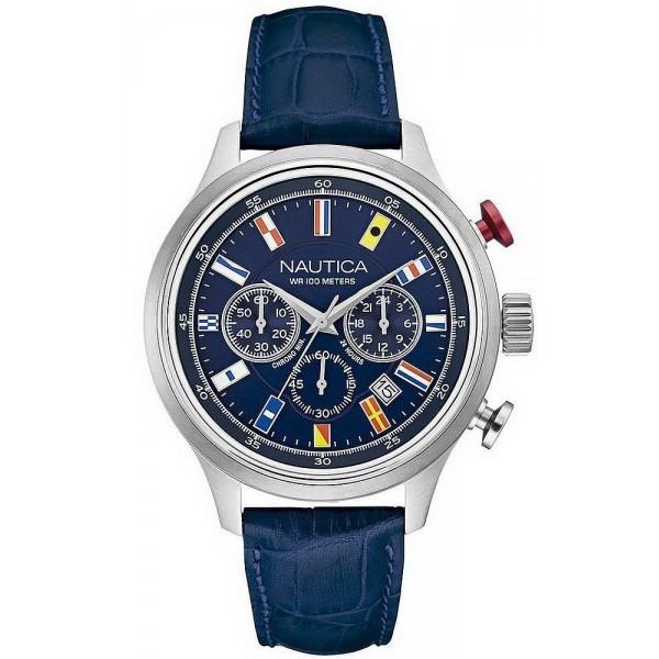 Nautica Men's Watch NCT 16 Flag NAI16520G Chronograph Buy Nautica Men's Watch NCT 16 Flag NAI16520G Chronograph