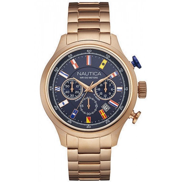 Reloj Nautica Hombre NCT 16 Flag NAI21507G Cronógrafo Comprar Reloj Nautica Hombre NCT 16 Flag NAI21507G Cronógrafo