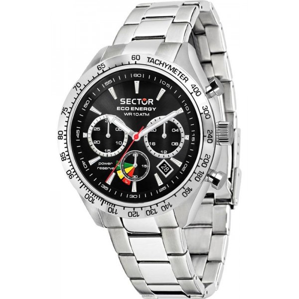 Buy Sector Men's Watch 695 Eco-Energy R3273613002 Solar Chronograph