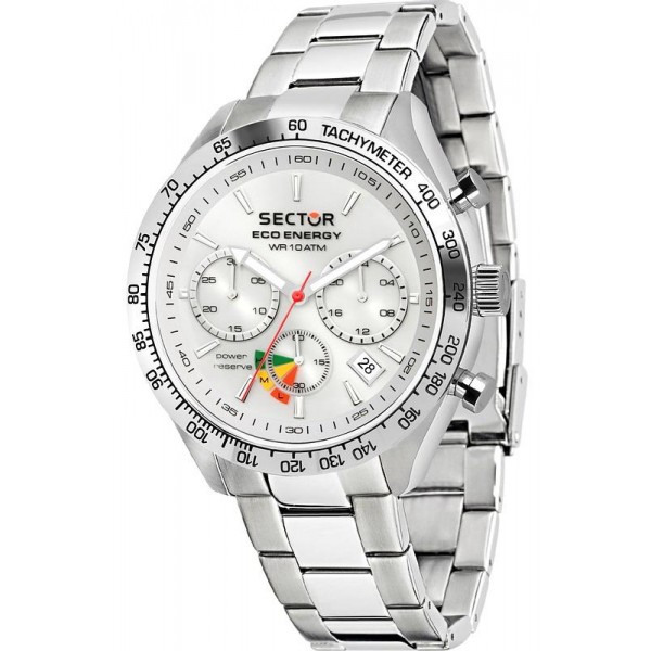 Buy Sector Men's Watch 695 Eco-Energy R3273613003 Solar Chronograph