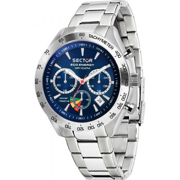 Buy Sector Men's Watch 695 Eco-Energy R3273613004 Solar Chronograph