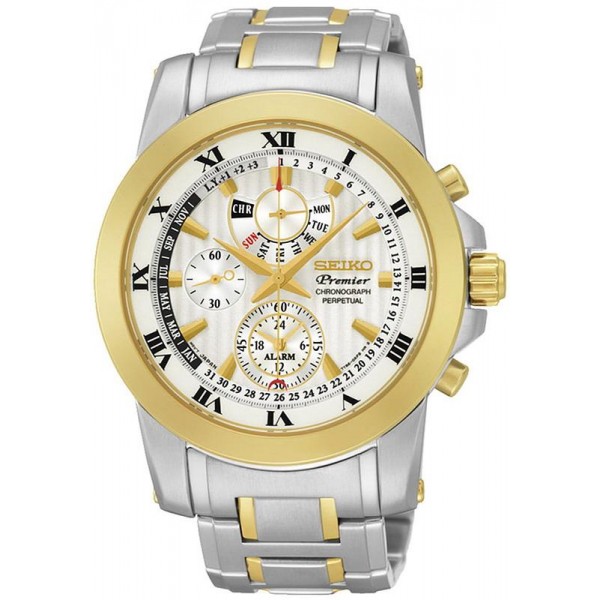 Comprare Orologio Seiko Uomo Premier Chronograph Perpetual Calendar Alarm SPC162P1