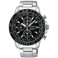 Reloj Seiko Hombre Prospex Sky Chronograph Solar SSC009P1