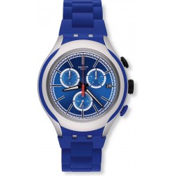 Reloj Swatch Hombre Irony Xlite Blue Attack Cronógrafo YYS4017AG