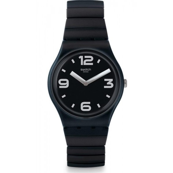 Buy Swatch Unisex Watch Gent Blackhot S GB299B