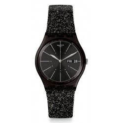 Swatch Damenuhr Gent Glitternoir GB755