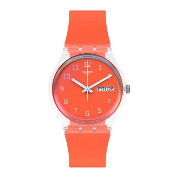 Buy Swatch Unisex Watch Gent Red Away GE722