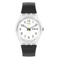 Reloj Swatch Unisex Gent Rinse Repeat Black GE726