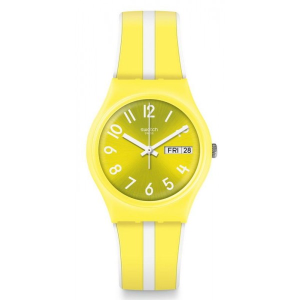 Buy Swatch Unisex Watch Gent Lemoncello GJ702
