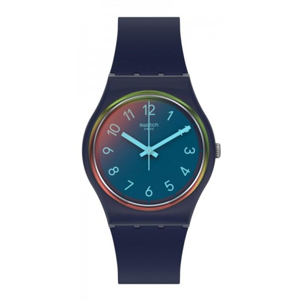Swatch Unisexuhr Gent LA Night Blue GN274 kaufen