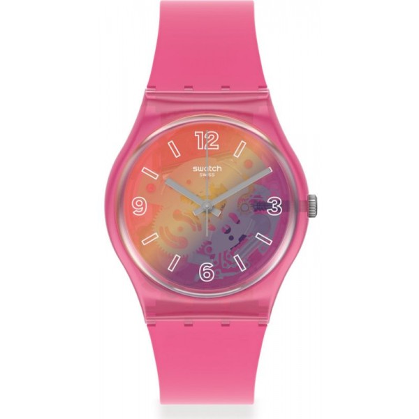 Buy Swatch Ladies Watch Gent Orange Disco Fever GP174