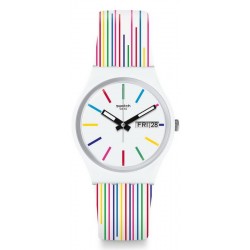 Reloj Swatch Mujer Gent White Samba GW712