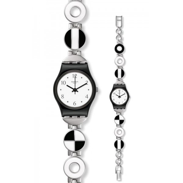 Buy Swatch Ladies Watch Lady Blackiniere LB185G