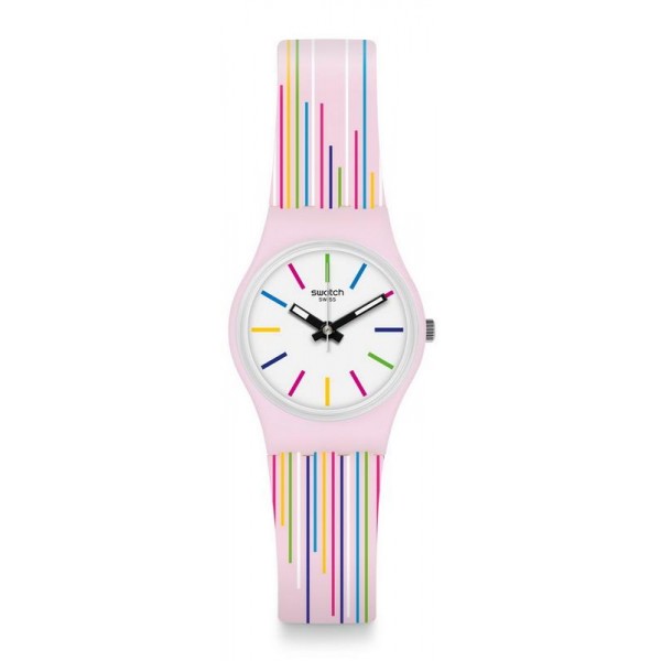 Acheter Montre Swatch Femme Lady Pink Mixing LP155
