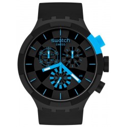 Swatch Watch Big Bold Chrono Checkpoint Blue SB02B401