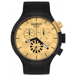 Swatch Watch Big Bold Chrono Checkpoint Golden SB02Z400