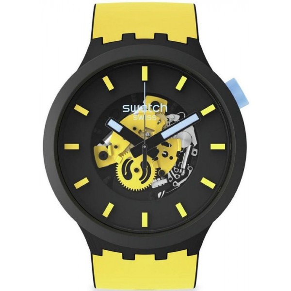 Comprare Orologio Swatch Big Bold Mustard Skies SB03B109