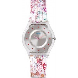Reloj Swatch Mujer Skin Classic Jardin Fleuri SFE102