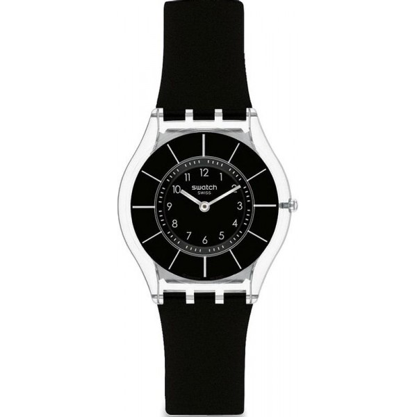 Acheter Montre Swatch Femme Skin Classic Black Classiness SFK361