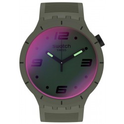 Montre Swatch Big Bold Futuristic Green SO27M105