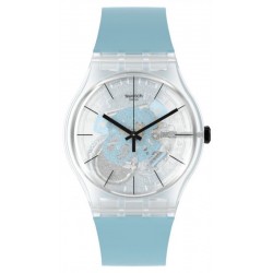 Montre Swatch Unisex New Gent Blue Daze SO29K105