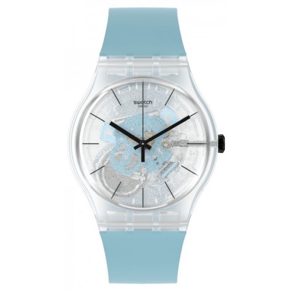 Acheter Montre Swatch Unisex New Gent Blue Daze SO29K105