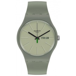 Swatch Unisexuhr New Gent We In The Khaki Now SO29M700