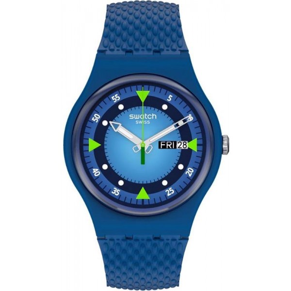 Acheter Montre Swatch Unisex New Gent Blue Blend SO29N701