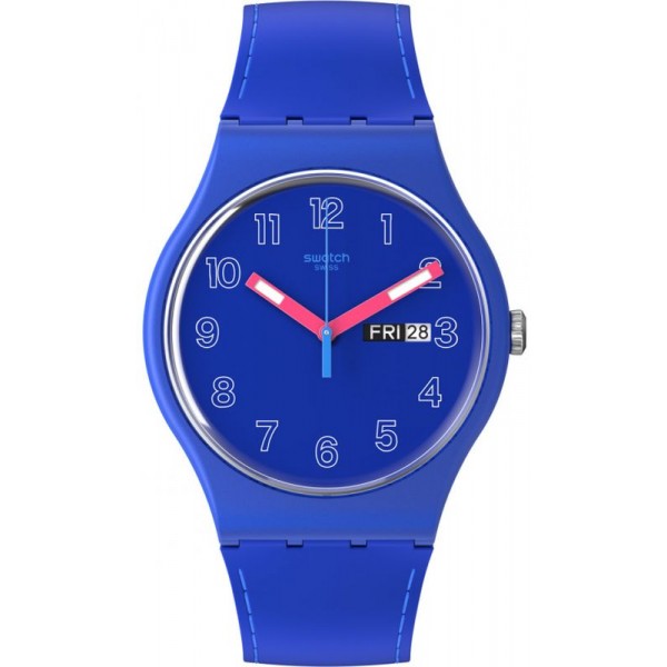 Comprare Orologio Swatch Unisex New Gent Cobalt Disco SO29N705