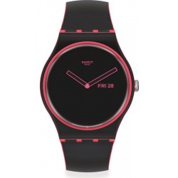 Montre Swatch Unisex New Gent Minimal Line Pink SO29P700