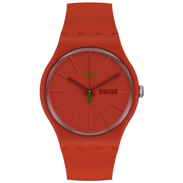 Acheter Montre Swatch Unisex New Gent Redvremya SO29R700