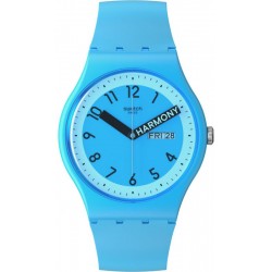 Montre Swatch Unisex New Gent Proudly Blue SO29S702