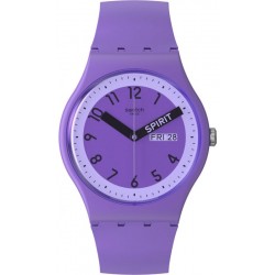 Montre Swatch Unisex New Gent Proudly Violet SO29V700