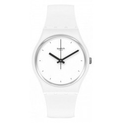 Montre Swatch Unisex Gent Think Time White SO31W100