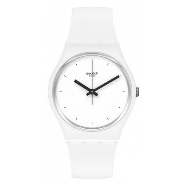Acheter Montre Swatch Unisex Gent Think Time White SO31W100