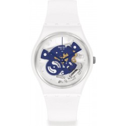 Montre Swatch Unisex Gent Time To Blue Small SO31W103