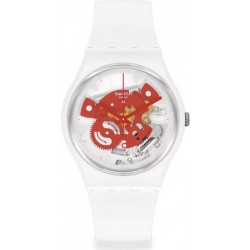 Montre Swatch Unisex Gent Time To Red Small SO31W104