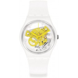 Montre Swatch Unisex Gent Time To Yellow Small SO31W105