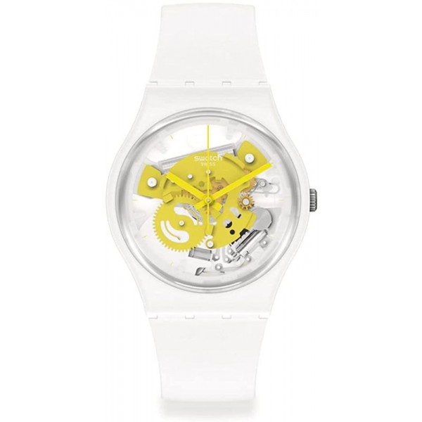Comprare Orologio Swatch Unisex Gent Time To Yellow Small SO31W105