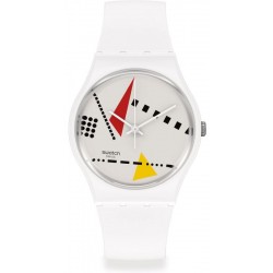 Montre Swatch Unisex Gent Whi_Mem M SO31W106