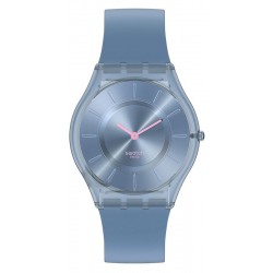 Montre Swatch Femme Skin Classic Denim Blue SS08N100