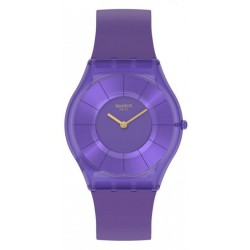 Montre Swatch Femme Skin Classic Purple Time SS08V103