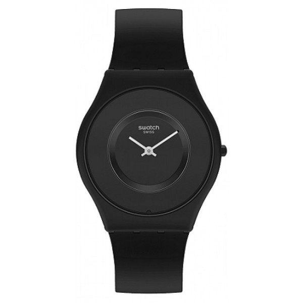 Swatch Unisexuhr Skin Classic Caricia Negra SS09B100 kaufen