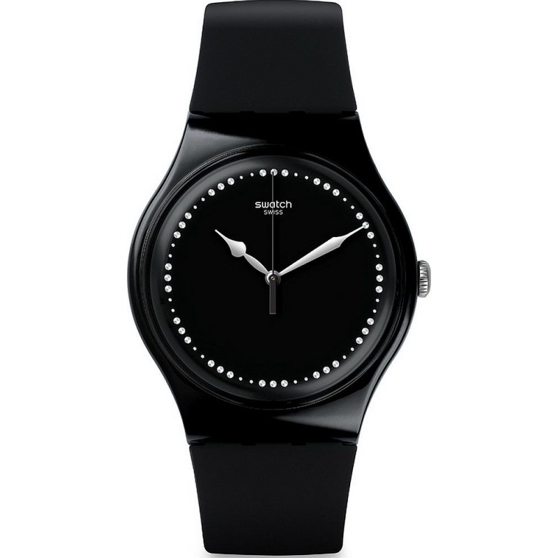 Reloj swatch mujer 2025 negro