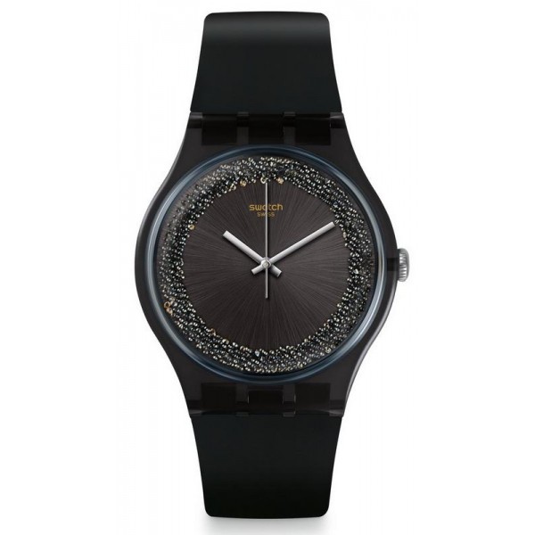 Comprare Orologio Swatch Donna New Gent Darksparkles SUOB156