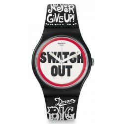 Swatch Unisex Watch New Gent Swatch Out SUOB160