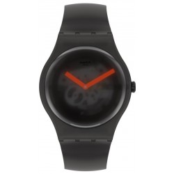 Swatch Unisexuhr New Gent Black Blur SUOB183