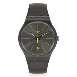 Reloj Swatch Hombre New Gent Charcolazing SUOB404