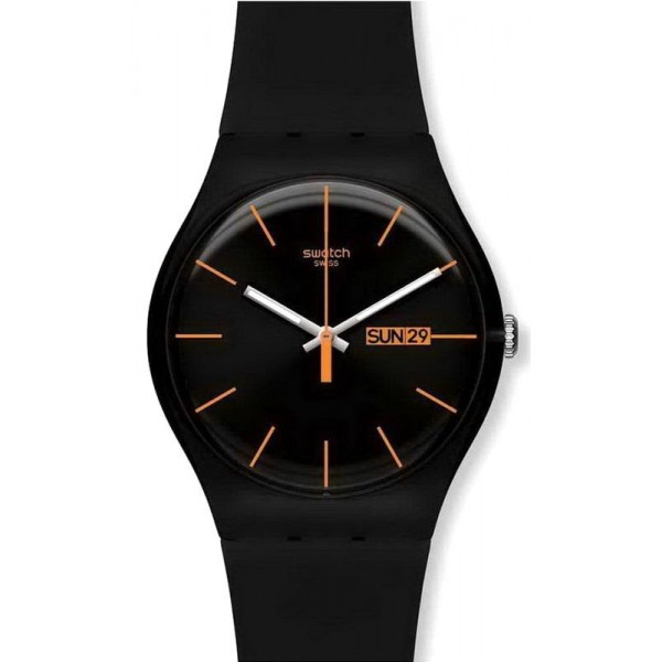 Acheter Montre Swatch Unisex New Gent Dark Rebel SUOB704